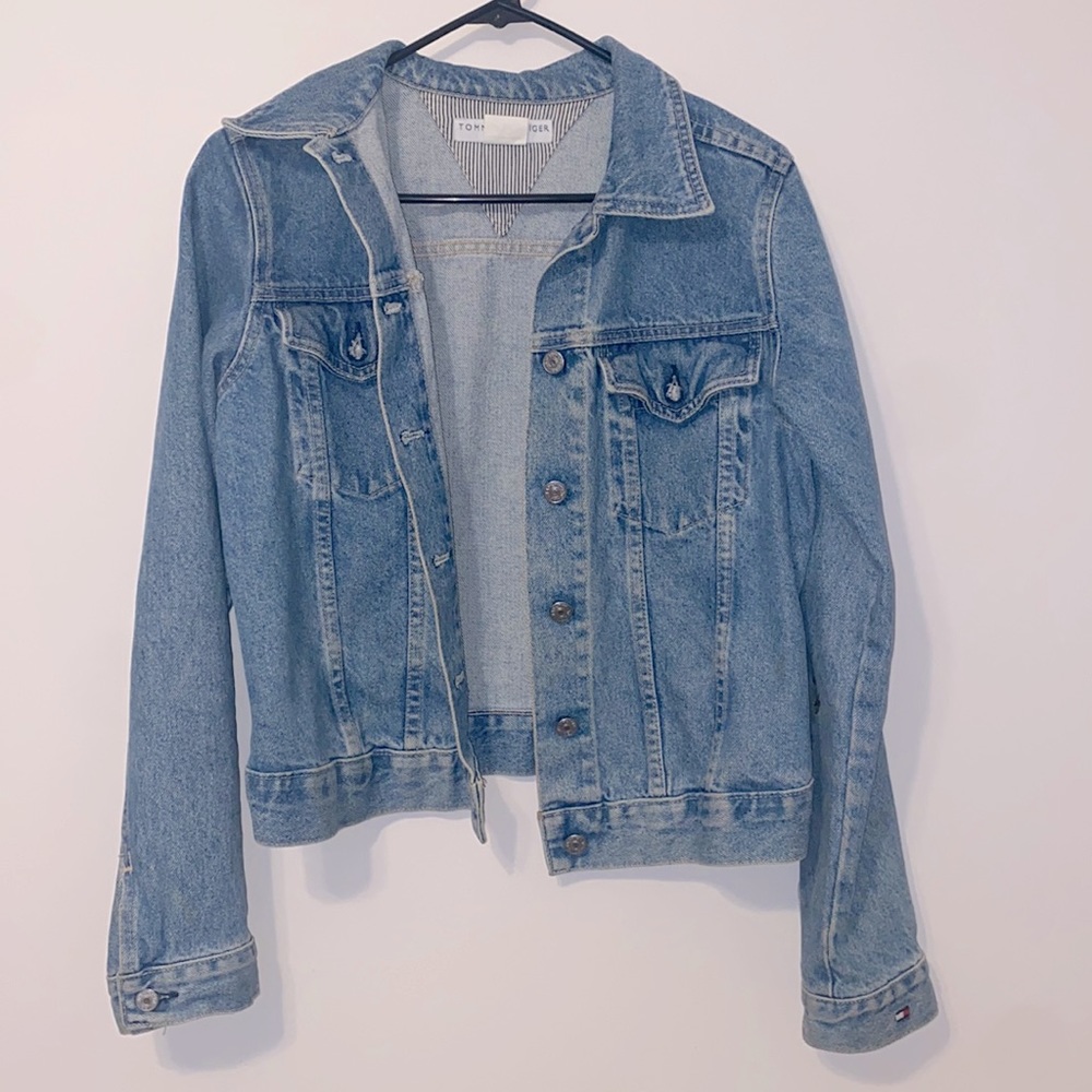 Tommy Hilfiger Vintage Denim Jean Jacket size Small